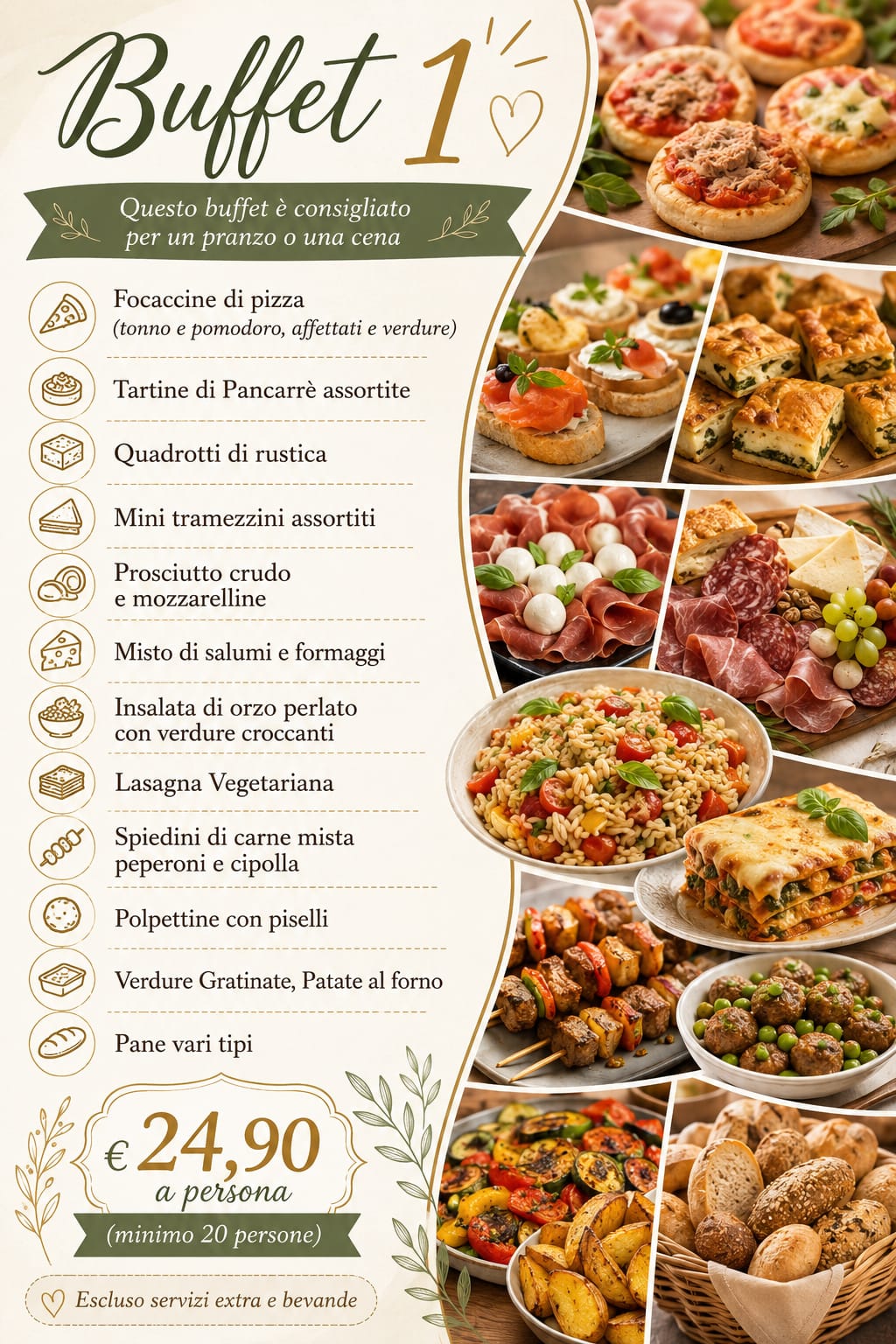 Menu Buffet 1