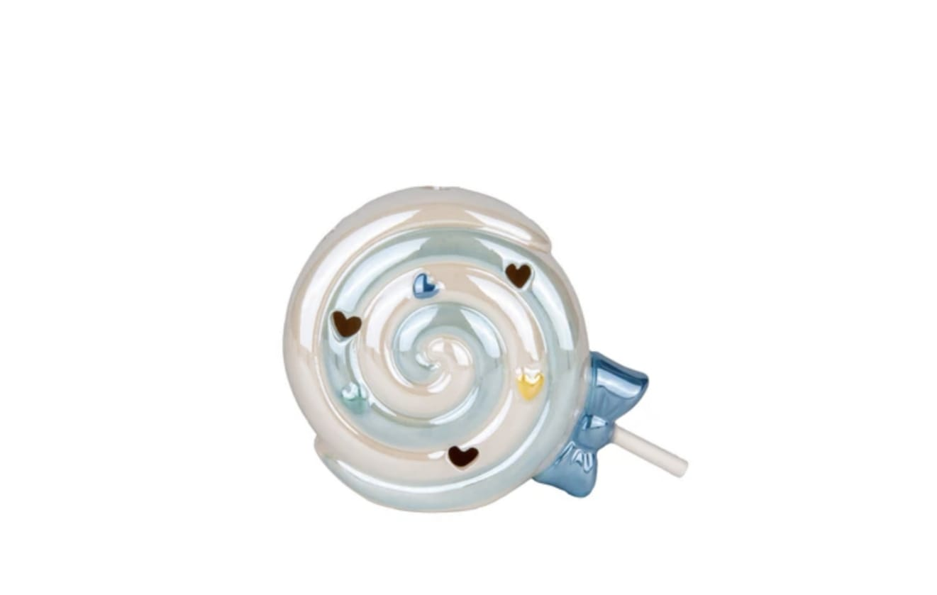 Bomboniera Lecca-Lecca Rosa Celeste