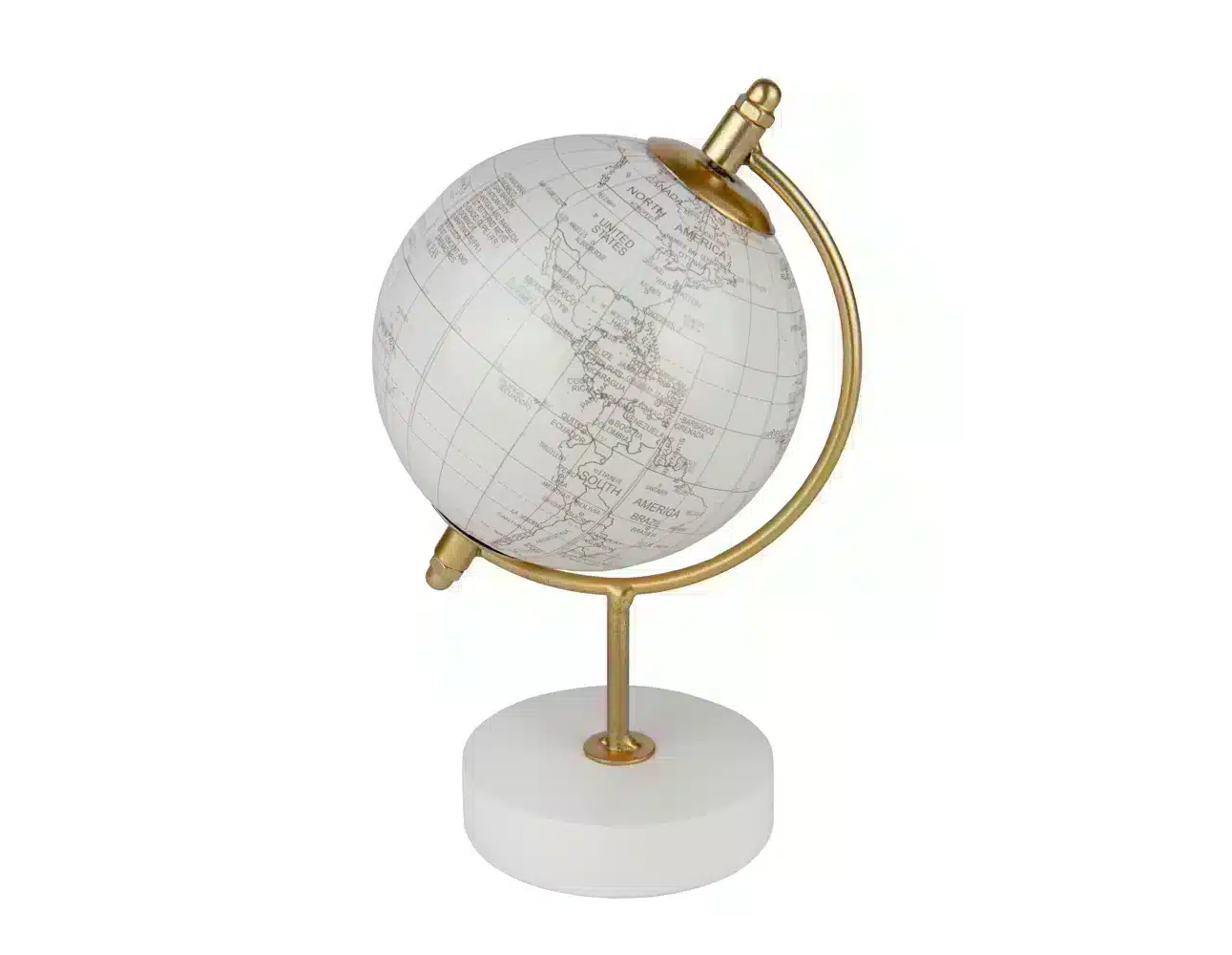 Mappamondo Supporto Metallo