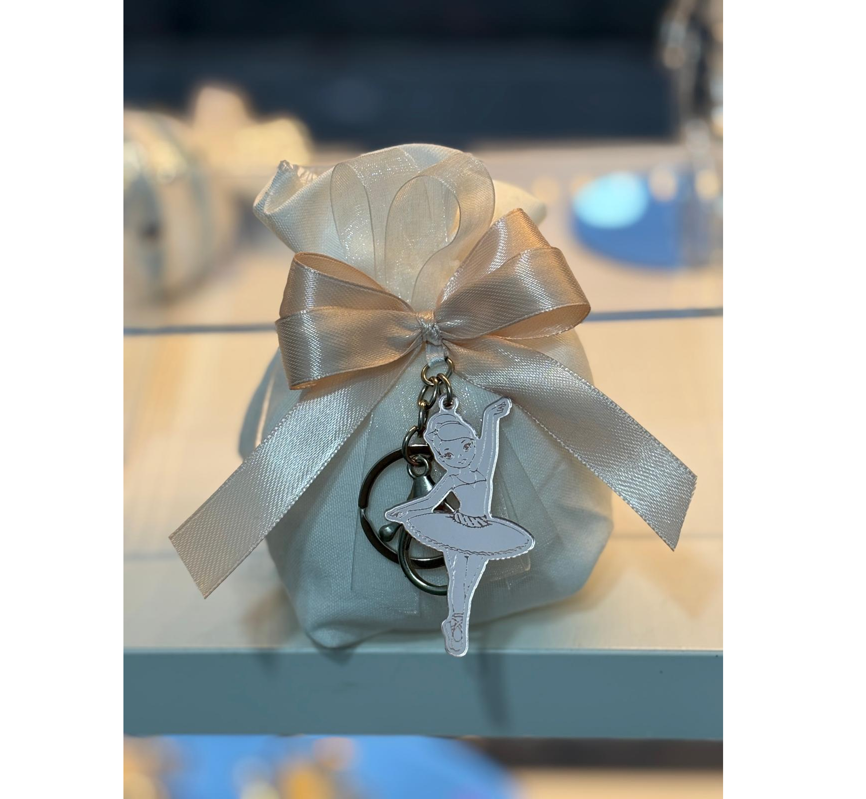 Sacchetto Portachiavi Ballerina Plexiglass