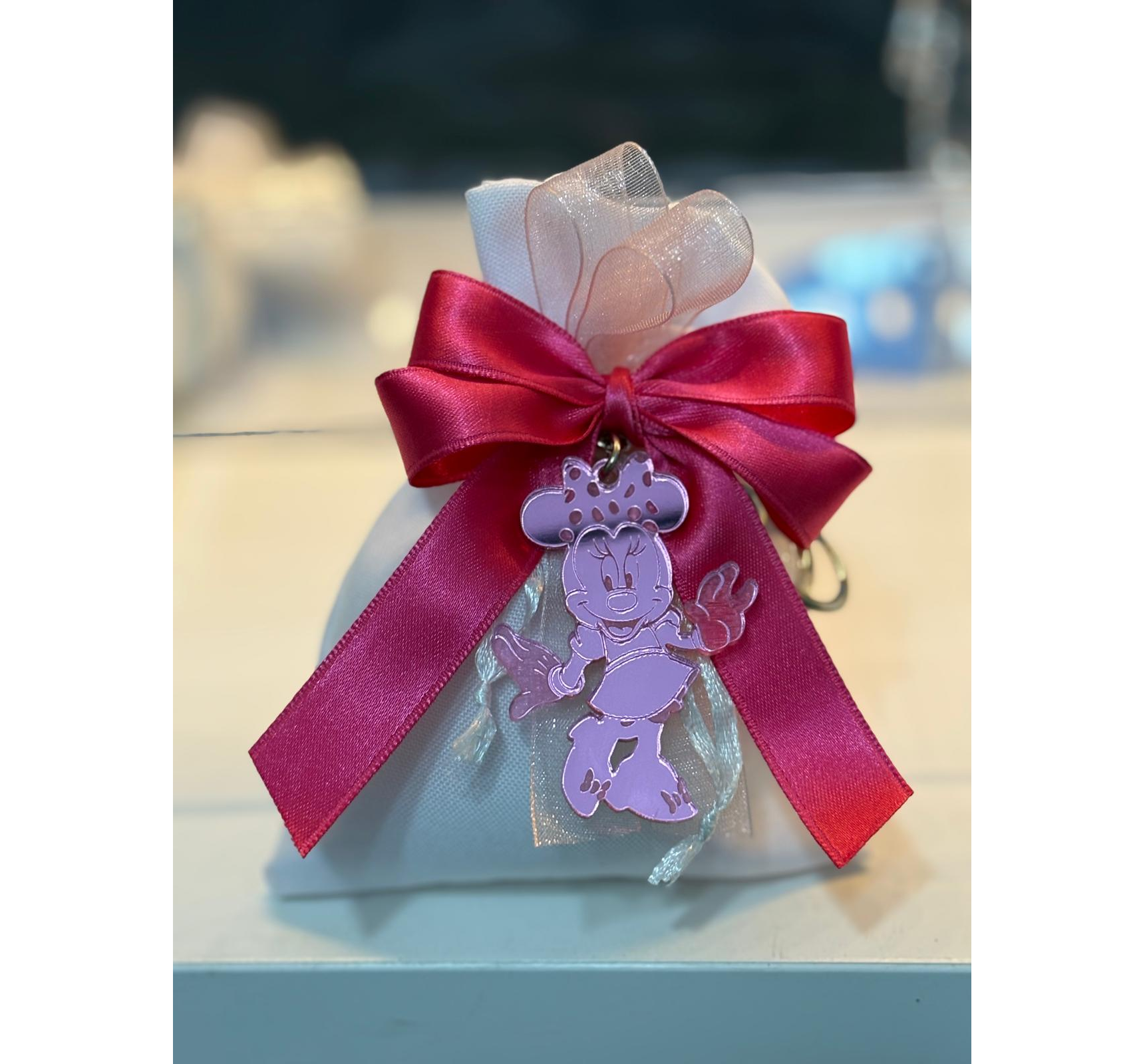 Sacchetto Portachiavi Minnie Plexiglass