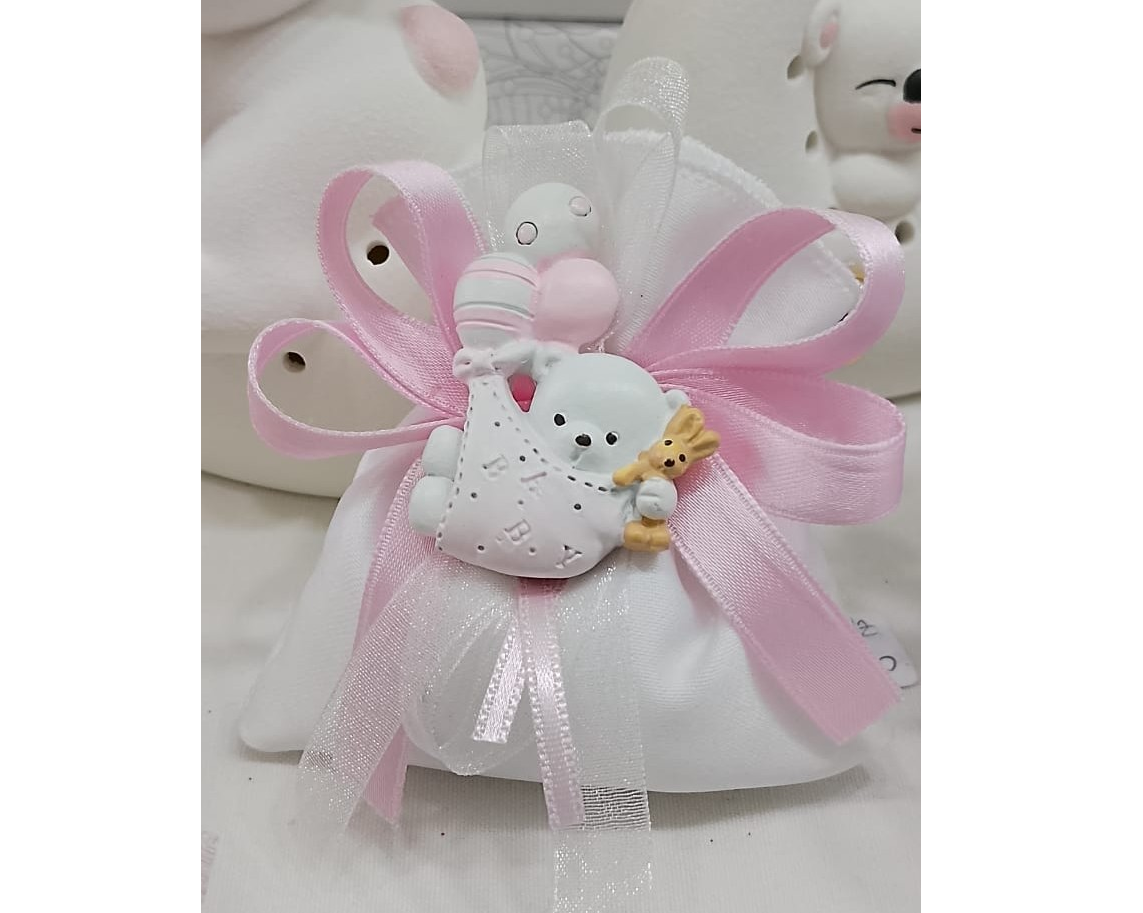 Sacchetto Raso Magnete Resina